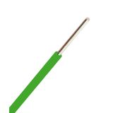 PVC Insulated Wires H07V-U 1,5mmý green, in foil