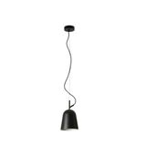 STUDIO PENDANT LAMP M BLACK 1XE14