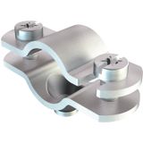 731 W 16 G  Spacer clip, with connecting thread M6, 12-16mm, Steel, St, galvanized, DIN EN 12329