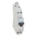 DX³6000 10kA high inlet and low outlet U+N screw circuit breaker 230V~ - 10A - curve C - 1 module