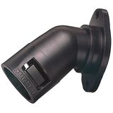 AL21/FL/45/BL FIXED 45D FLANGE IP66/NC21 BLK