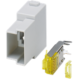 RJ45 module - male, field wireable