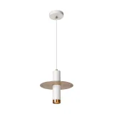 Lucide SELIN - Pendant light Bathroom - Ø 6 cm - 1xGU10 - IP44 - White