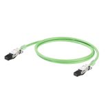 PROFINET Cable (assembled), RJ45 IP 20 with protective cap, RJ45 IP 20