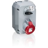 416MM6 Industrial Switched Interlocked Socket Outlet