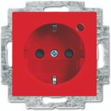 2310 EUGL/VAB-917 CoverPlates (partly incl. Insert) Busch-balance® SI red RAL 3020