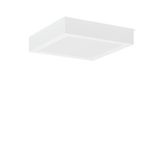 TOLEDO FLAT square, 25 W, 2050 lm, 830, white, on/off Surface mounted 