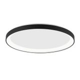 2700K Triac Dimmable Sandy Black Aluminium   & Acrylic  LED 40 Watt 230 Volt  2554Lm IP20   D: 48 H: 6 cm