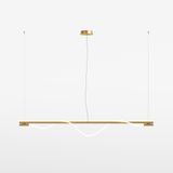 Modern Tau Pendant lamp Gold