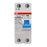 F202 A-40/0.03 AP-R Residual Current Circuit Breaker 2P A type 30 mA