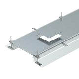 OKA-G40040140D4 Flushfloor trunking unit for service unit GES7 2400x400x140