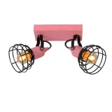 Lucide POLA - Ceiling spotlight Children - 2xE27 - Pink