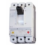 Moulded Case Circuit Breaker Type A, 3-pole, 36kA, 300A