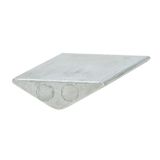 Insertion plate for flat cables