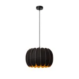 SPENCER Pendant light-Black-Ø30-1xE27-40W-Felt