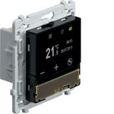 GALLERY KNX THERMOSTAT WITH TFT DISPLAY AND INTEGRATED ADAPTER