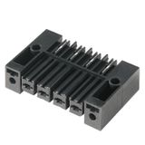 PCB plug-in connector (board connection), 7.62 mm, Number of poles: 6,