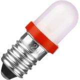 E10 Single Led T8.5x28 24V 20mA AC/DC Diffused Red 20Khrs