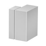 BRK AE70170 lgr  Outer corner SIGNA BASE, adjustable, 118x137x180, light gray Polycarbonate/Acrylonitrile Butadiene Styrene