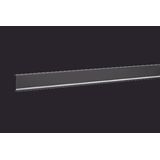 skirting trunking lid for LED SL 20x80 graphite black