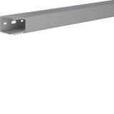 Slotted panel trunking made of PVC LKG 50x37mm stone grey