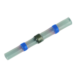 Solder crimp connector 1.5-2.5 mm2 transparent blue