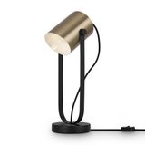 Modern Elori Table lamp Black and brass