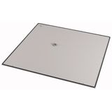 Floor plate, aluminum, WxD = 800 x 800 mm