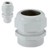 Cable gland plastic - IP 55 - ISO 50 - clamping capacity 30-38 mm - RAL 7035