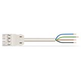 pre-assembled connecting cable Eca Plug/open-ended light green