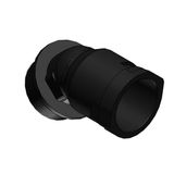 ALAD-M253 CONDUIT FTNG 45D M25 NW23 IP66 BLK