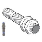 Inductive proximity sensors XS, inductive sensor XS6 M12, L66mm, brass, Sn7mm, 12...48 VDC, M12