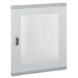 Flat transparent door XL³ 160/400 - for cabinet and enclosure h 750/845