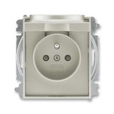 5519E-A02397 32 Socket outlet with earthing pin, shuttered, with hinged lid ; 5519E-A02397 32
