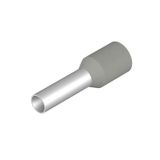 Wire end ferrule, Standard, 4 mm², Stripping length: 12 mm, grey