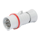 STRAIGHT PLUG HP - WITH FASE INVERTER - IP44/IP54 - 3P+E 32A 380-415V - RED - 6H - SCREW WIRING