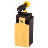 Position switch, Roller lever, Complete unit, 2 NC, Cage Clamp, Yellow, Insulated material, -25 - +70 °C, Long