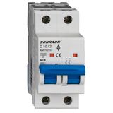 Miniature Circuit Breaker (MCB) AMPARO 10kA, D 10A, 2-pole