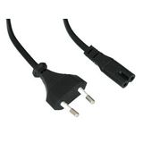 Powercord, Euro - Euro8, Black, 1.8m