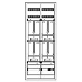 Z„hlerverteiler 3xZF, H=1400 B=550 T=210mm, 1xTSG