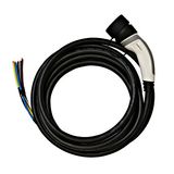 Charging cable type2, 32A 3-phase, 5m long