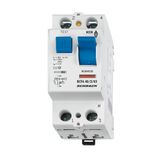 Residual current circuit breaker 25A, 2-pole, 100mA, type AC