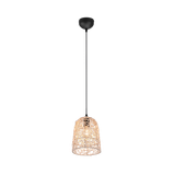 Lovis pendant 1-pc E27 rattan