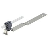 157 EK-VA Roof conductor holder for slated roofs, crimped, Rd 8−10, A2