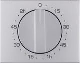 Centre plate for mechanical timer, K.5, al., al. anodised