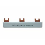 CU Busbar, 3x for TN-C network, grey, for B/C Arrester