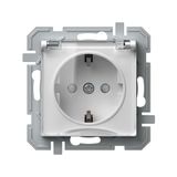 SOCKET SCHUKO+COVER 2P+E 16A 250V~ BV PT XO 4417022