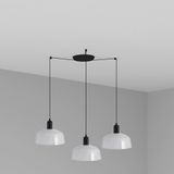 TATAWIN PENDANT SHADE M BLACK 1xE27 3L