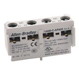 Allen-Bradley 140M-C-AFAR10A10 Internal Auxiliary Contact, 1 NO Standard, 1 NO Short Circuit & Overload Trip Indicating, No Additional Width, Used with 140M-C -D -FCircuit Breaker