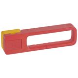 Rotary handle for emergency use - DPX-IS 250/630 front and right side handle